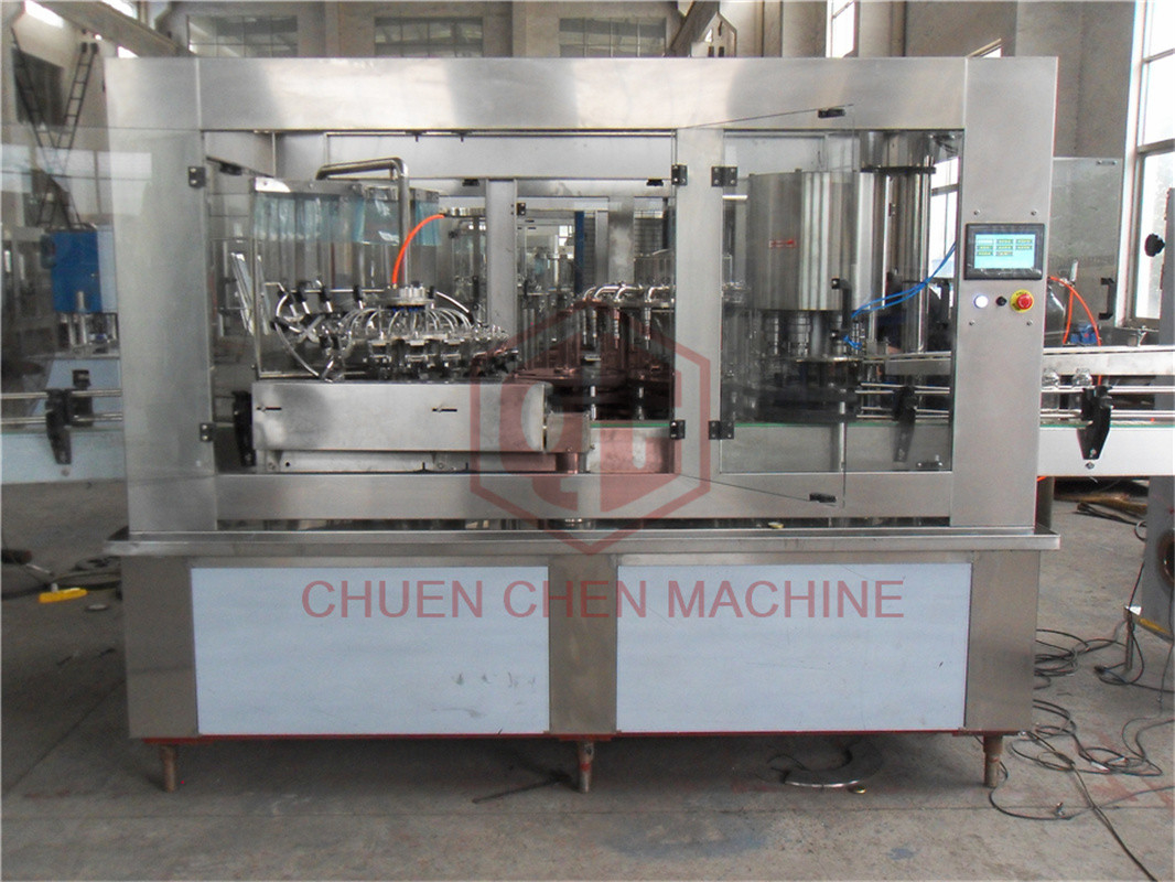 Glass Bottled Washing Filling Capping Coconut Drink Coffee Bottling Machine Line