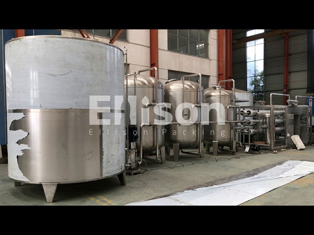 China Handelsmineralwasseraufbereitungs-Maschine RO-Reinigungs-System 6000LPH à vendre