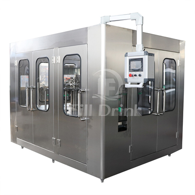 4000BPH karbonisierte Getränk-Füllmaschine 3 in 1 Flaschenabfüllmaschine-genauem Ventil Monoblock